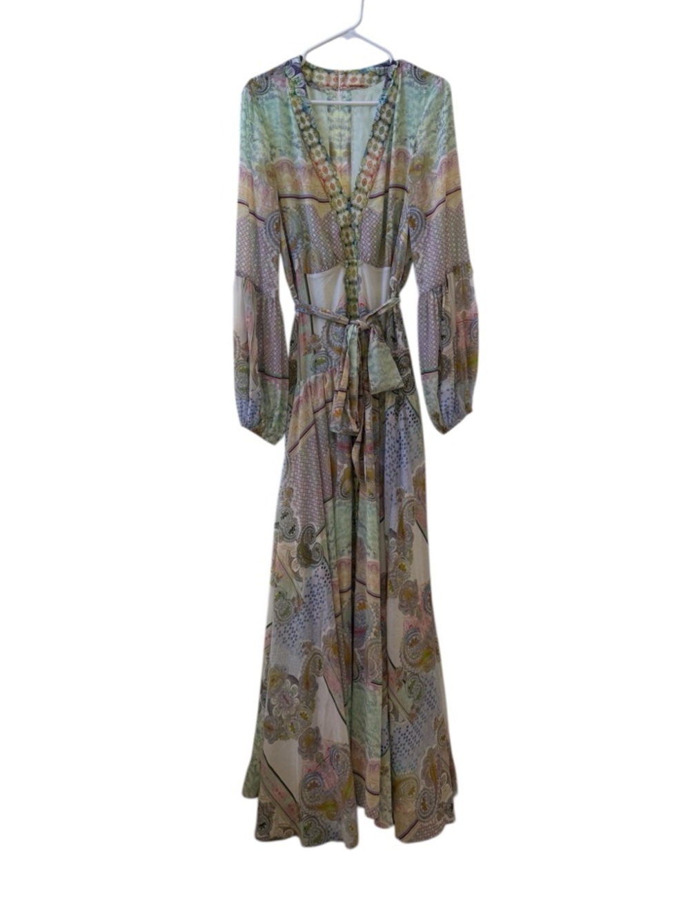 ALEXIS Olessia Gauze Printed Maxi Dress in Rococo Sz L - Picture 6 of 10